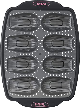 Tefal Crispybake Silicone Mould for 8 madeleines 30 x 29 cm , J4172614